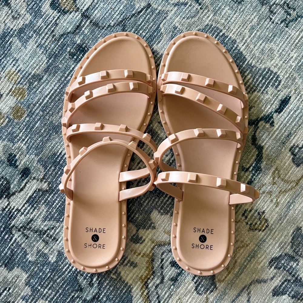Shade & Shore Women's Tan Sandals